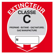 Extincteur Classe C – Équipement de Lutte contre l’Incendie – Conforme ISO 7010 et Résistant
