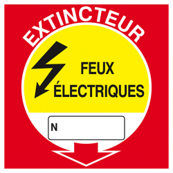 EXTINCTEUR FEUX ELECTRIQUES