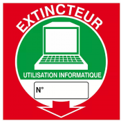Extincteur pour Utilisation Informatique – Protection Incendie Matériel et Données – Conforme ISO 70