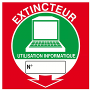Extincteur pour Utilisation Informatique – Protection Incendie Matériel et Données – Conforme ISO 70