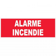 Panneau Alarme Incendie – Signalétique Sécurité – Résistant et Conforme Normes