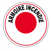 Panneau Armoire Incendie – Signal de Sécurité – Conforme ISO 7010