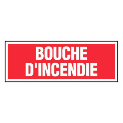 Panneau Bouche d’Incendie – Signalétique Sécurité Incendie – Résistant et Conforme Normes