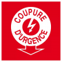 Panneau Coupure d’Électricité d’Urgence – Signal Sécurité Incendie – Conforme ISO 7010 et Ultra Rési