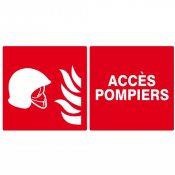 Panneau d’Accès Pompiers – Signal Incendie – Conforme ISO 7010