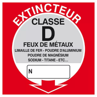 Panneau Extincteur Classe D – Signal de Lutte contre l’Incendie – Conforme ISO 7010 et Résistant Panneau Extincteur Classe D – Signal de Lutte contre l’Incendie – Conforme ISO 7010 et Résistant