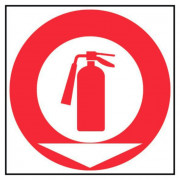 Panneau Extincteur + Flèche Directionnelle – Signalétique ISO 7010