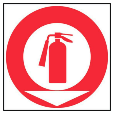 Panneau Extincteur + Flèche Directionnelle – Signalétique ISO 7010