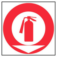 Panneau Extincteur + Flèche Directionnelle – Signalétique ISO 7010