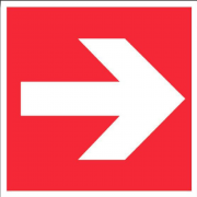 Panneau Flèche – Signalisation Directionnelle – Conforme ISO 7010