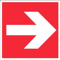 Panneau Flèche – Signalisation Directionnelle – Conforme ISO 7010