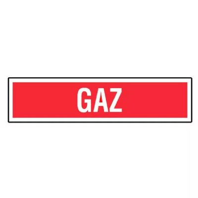 Panneau Gaz – Signalétique Sécurité Industrielle – Résistant et Conforme Normes