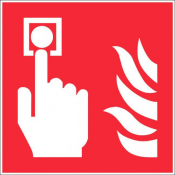 Panneau Point d’Alarme Incendie – Signalisation Feu – Conforme ISO 7010