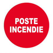 Panneau Poste Incendie – Signal Sécurité Feu – Conforme ISO 7010