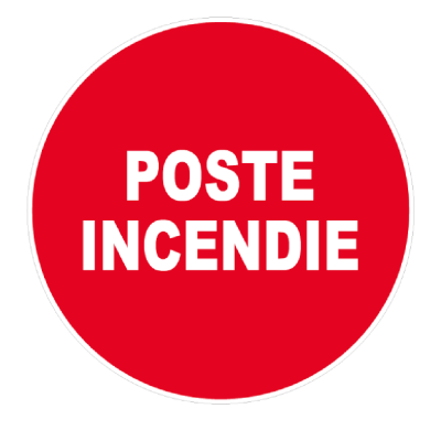 Panneau Poste Incendie – Signal Sécurité Feu – Conforme ISO 7010