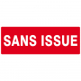 Panneau Sans Issue (Incendie) – Signal Sécurité Conforme ISO 7010