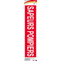 Panneau Sapeurs-Pompiers – Signalétique Sécurité Incendie – Résistant et Conforme Normes
