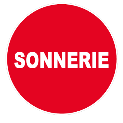 Panneau Sonnerie – Signal Sécurité Incendie – Conforme ISO 7010