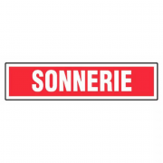 Panneau Sonnerie – Signalétique Sécurité Incendie – Résistant et Conforme Normes