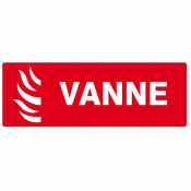 Vanne de Signalisation Incendie – Sécurité Maximale – Conforme Norme ISO 7010 et Résistante