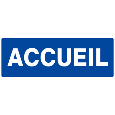 Panneau "Accueil"
