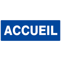 Panneau "Accueil"