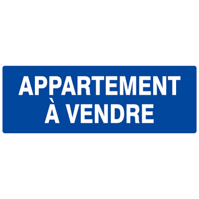 Panneau "Appartement à Vendre"