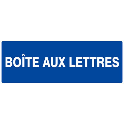 Panneau "Boite aux Lettres"
