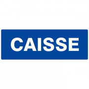 Panneau "Caisse"