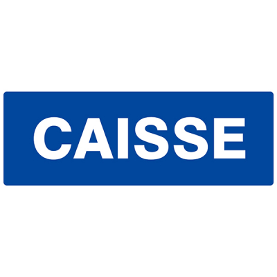 Panneau "Caisse"