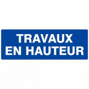 Panneau de signalisation "Travaux en hauteur"