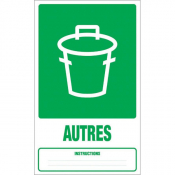 Panneau déchets autres