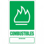Panneau déchets combustibles