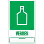 Panneau déchets verres