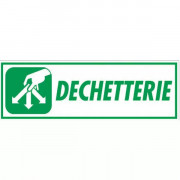 Panneau déchetterie