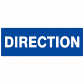 Panneau "Direction"