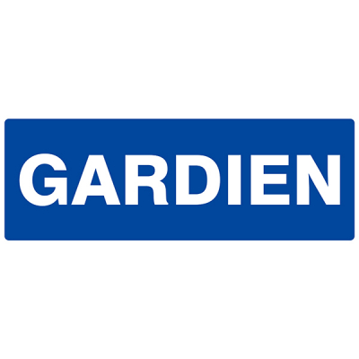 Panneau "Gardien"