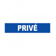 Panneau privé
