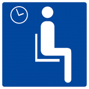 Panneau "Salle d'attente"
