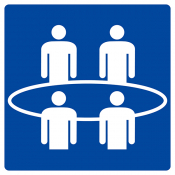 Panneau "Salle de réunion"