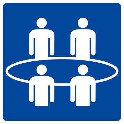Panneau "Salle de réunion"