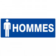 Panneau "Toilettes Hommes"