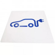 Signalétique SOL "véhicule électrique" - Wattelez