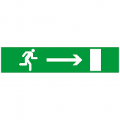 EVACUATION VERS SORTIE DROITE