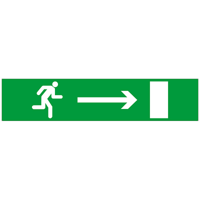 EVACUATION VERS SORTIE DROITE