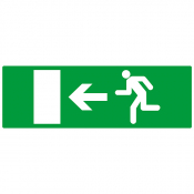 EVACUATION VERS SORTIE GAUCHE