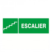 Panneau d’indication “ESCALIER” – Signalétique sécurité ISO 7010