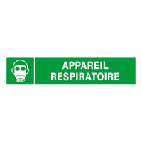 Panneau d’indication “Port d’appareil respiratoire obligatoire” – ISO 7010 – Plastique rigide ou vin Panneau d’indication “Port d’appareil respiratoire obligatoire” – ISO 7010 – Plastique rigide ou vin