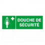 Panneau de signalisation “Douche de sécurité” – ISO 7010 – PS choc rigide ou vinyle adhésif