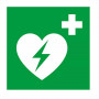 Panneau Défibrillateur – Signalétique de secours – ISO 7010 & photoluminescent